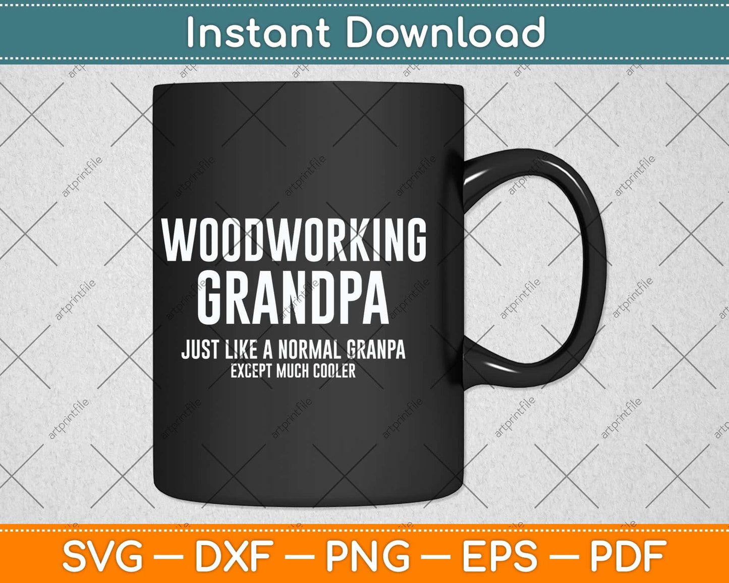 Woodworking Grandpa Fathers Day Svg Png Dxf Digital Cutting File