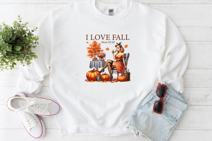 8 Retro Fall PNG Sublimation Bundle Vintage Autumn Pumpkin Girls