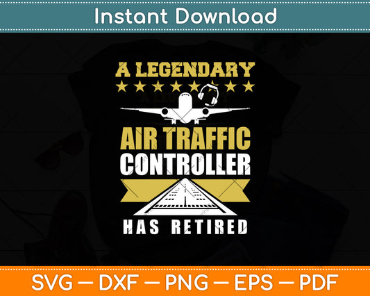 A Legendary Air Traffic Controller Has Retired Svg Digital Cutting File