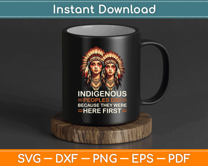 Aboriginal Indians Indigenous People Native American Day SVG Digital Cutting File