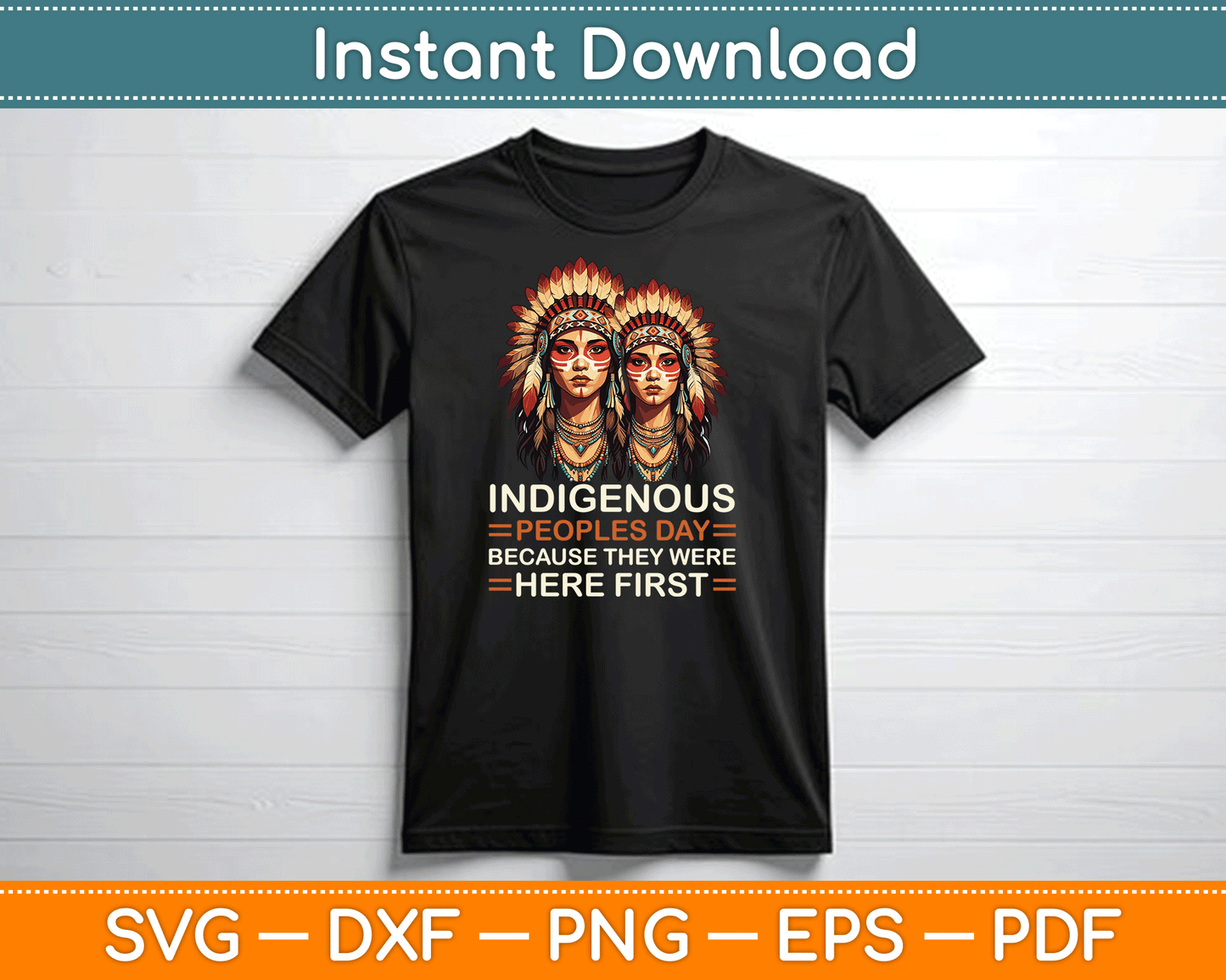 Aboriginal Indians Indigenous People Native American Day SVG Digital Cutting File