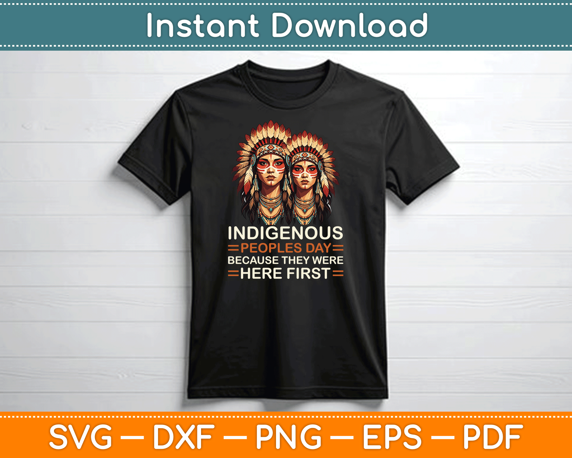 Aboriginal Indians Indigenous People Native American Day SVG Digital Cutting File