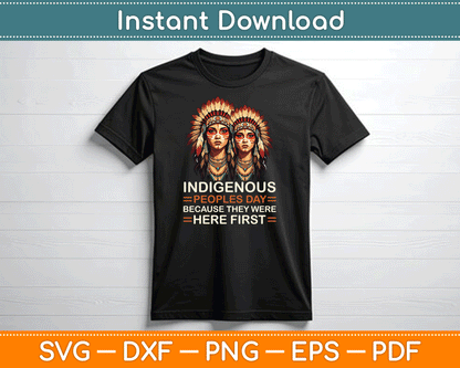 Aboriginal Indians Indigenous People Native American Day SVG Digital Cutting File