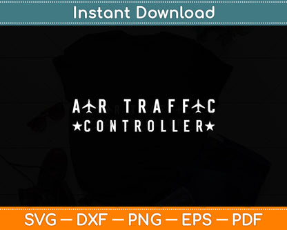 Air Traffic Controller Svg Digital Cutting File