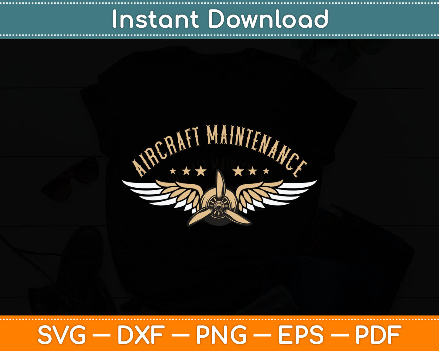 Aircraft Maintenance Airplane Mechanics Aircraft Mechanic Svg Digital Cutting File