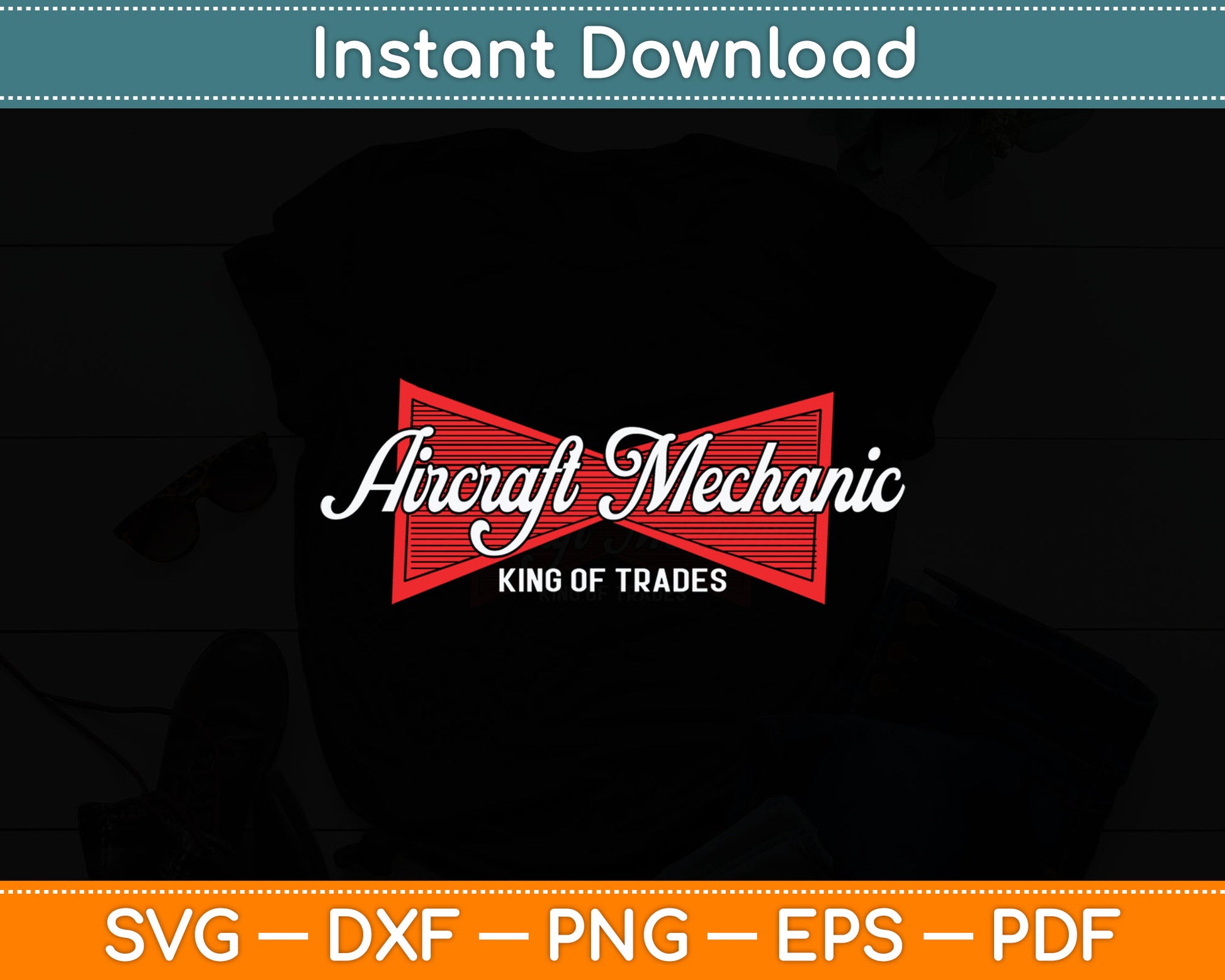 Aircraft Mechanic Aviation Airplane Mechanics Svg Digital Cutting File