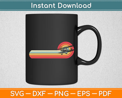 Vintage Retro Airplane Aviation Mechanic Pilot Svg Desisn Digital Cutting File