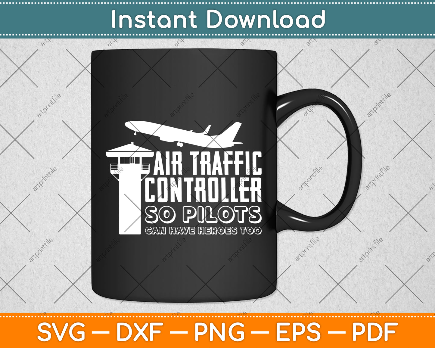 Air traffic Controller So Pilots San Have Heros Too Svg Digital Cutting File