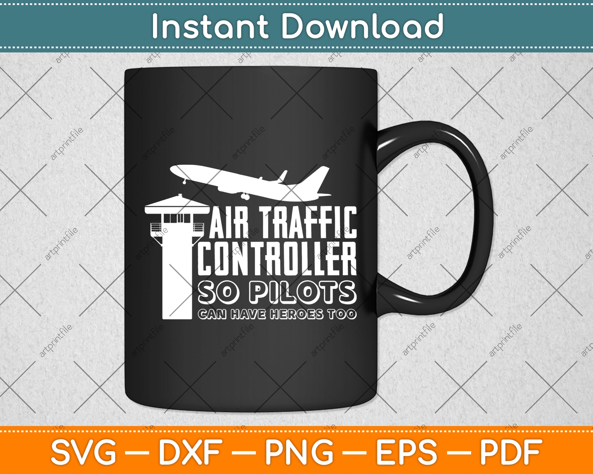 Air traffic Controller So Pilots San Have Heros Too Svg Digital Cutting File