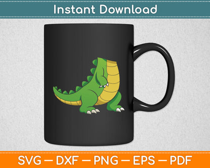 Alligator Costume - Gator Crocodile Zoo Animal Lover Svg Digital Cutting File