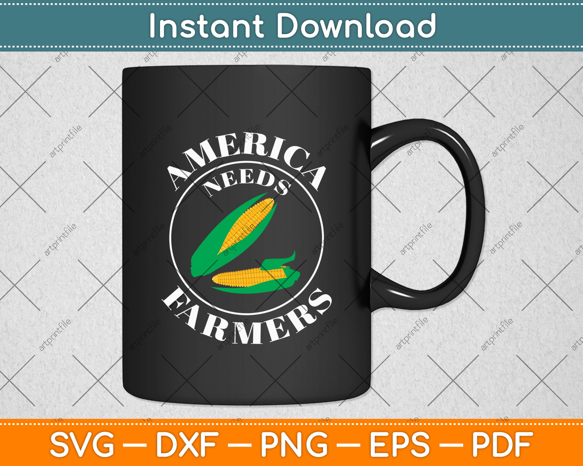 America Needs Farmers Svg Digital Cutting File