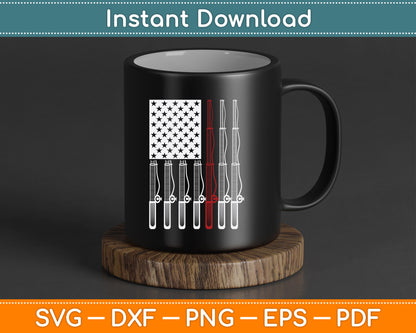 American Flag Reel Cool Uncle Fishing 4th of July SVG Digital Cutting File