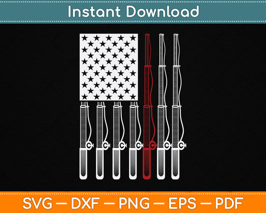 American Flag Reel Cool Uncle Fishing 4th of July SVG Digital Cutting File