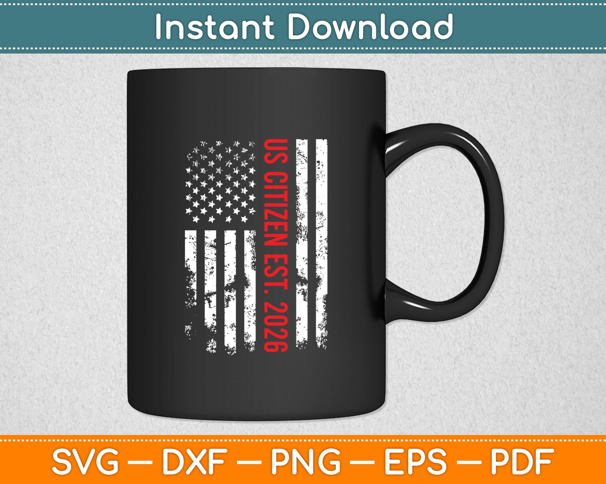 American Flag Senior Citizen Svg Digital Cutting File