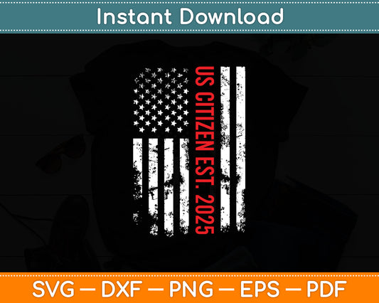 American Flag Senior Citizen Svg Design Digital Cutting File