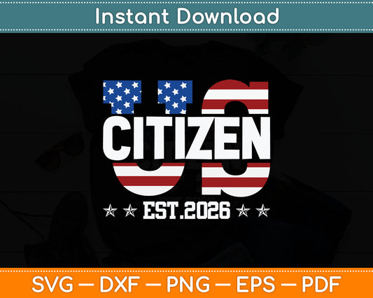 American Flag Senior Citizen 2026 Svg Digital Cutting File