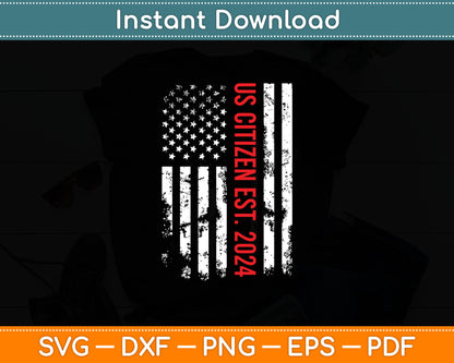 American Flag Senior Citizen Svg Digital Cutting File