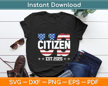 American Flag Senior Citizen 2025 Svg Digital Cutting File