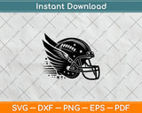 American Football Helmet Vector, American Football Helmet Svg Digital Cutting File