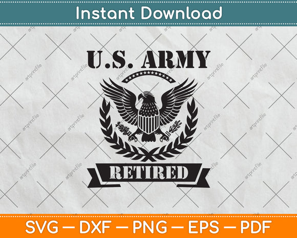 Army Chief Warrant Officer Retired Svg Digital Cutting File