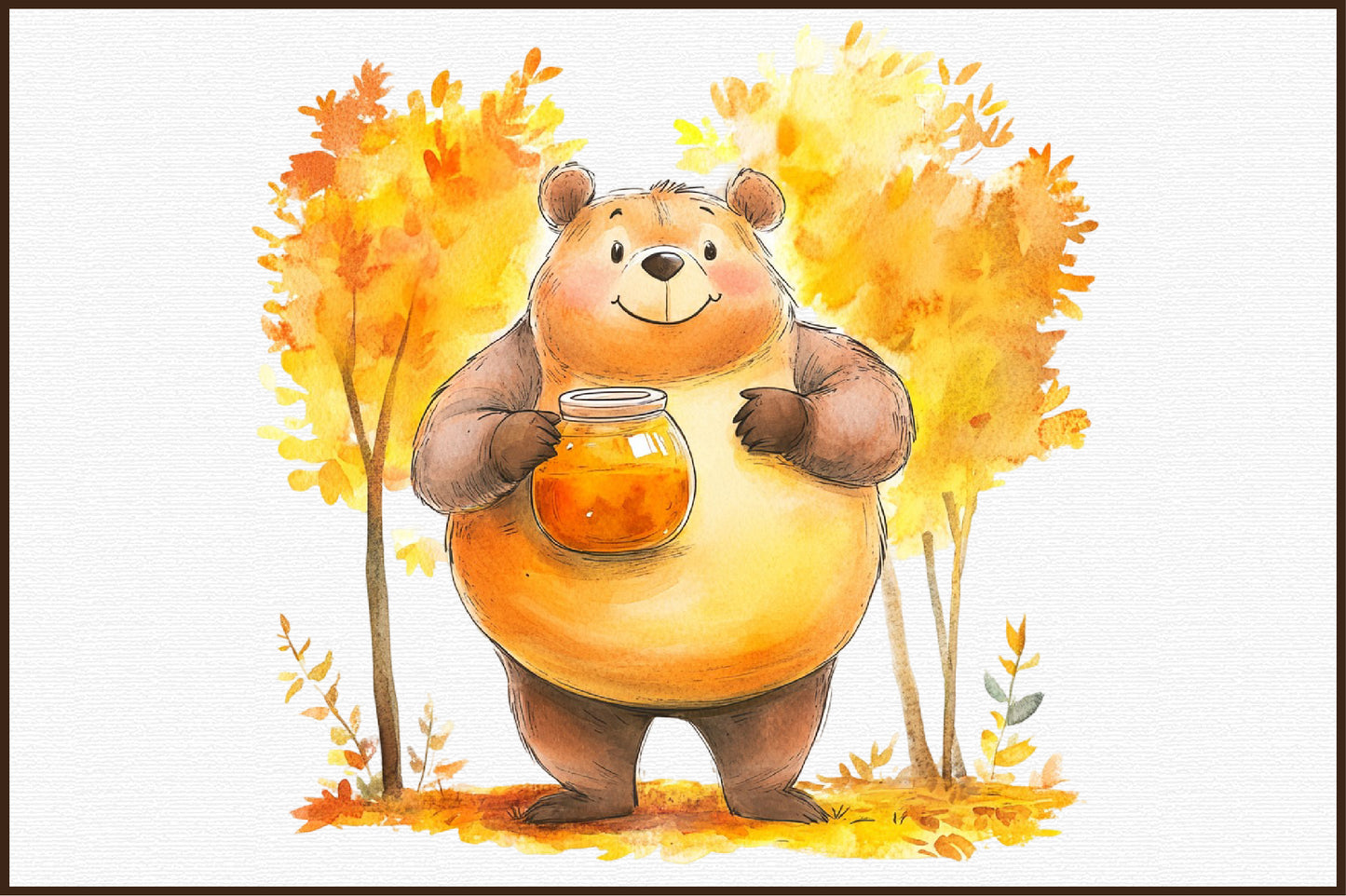 Autumn Animals Clipart PNG Bundle Cute Woodland Fall Animal Collection