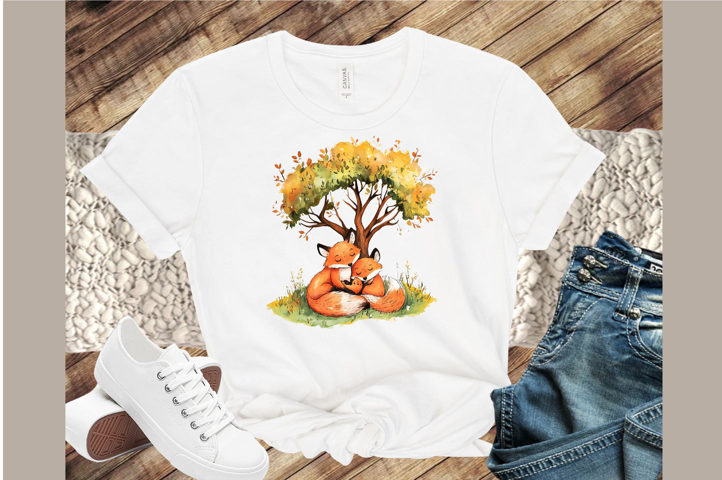Autumn Animals Clipart PNG Bundle Cute Woodland Fall Animal Collection