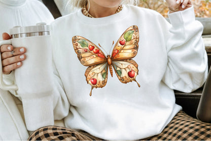 Autumn Butterfly PNG Bundle Fall Butterfly Sublimation Clipart