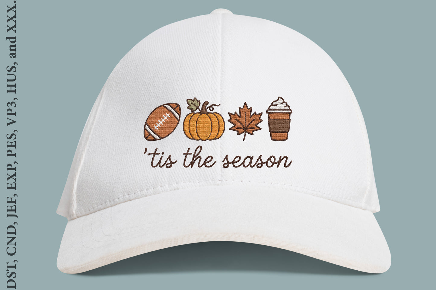 Autumn Embroidery Design – Beautiful Fall Machine Embroidery Pattern, Cozy Seasonal Embroidery Design