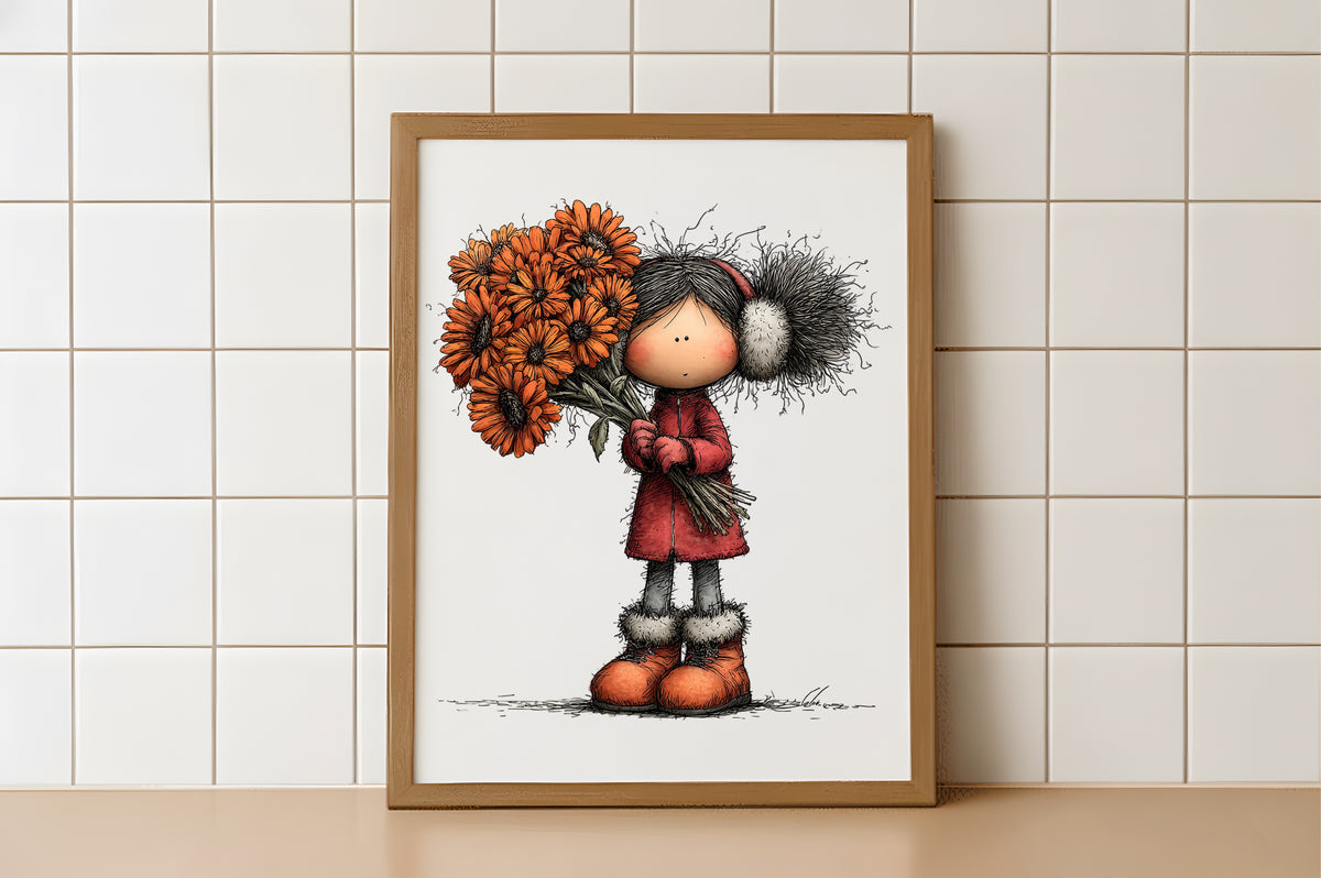 Autumn Farm Whimsical Clipart PNG | 25 PNG Fall Farm Bundle