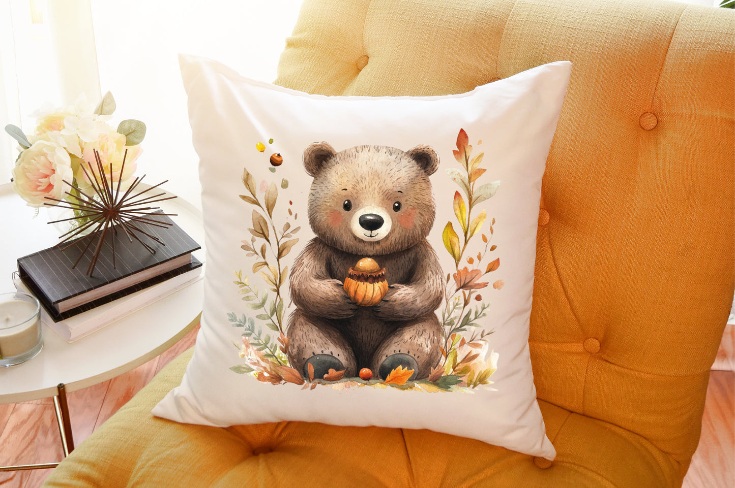 Autumn Forest Animals PNG Bundle Woodland Clipart