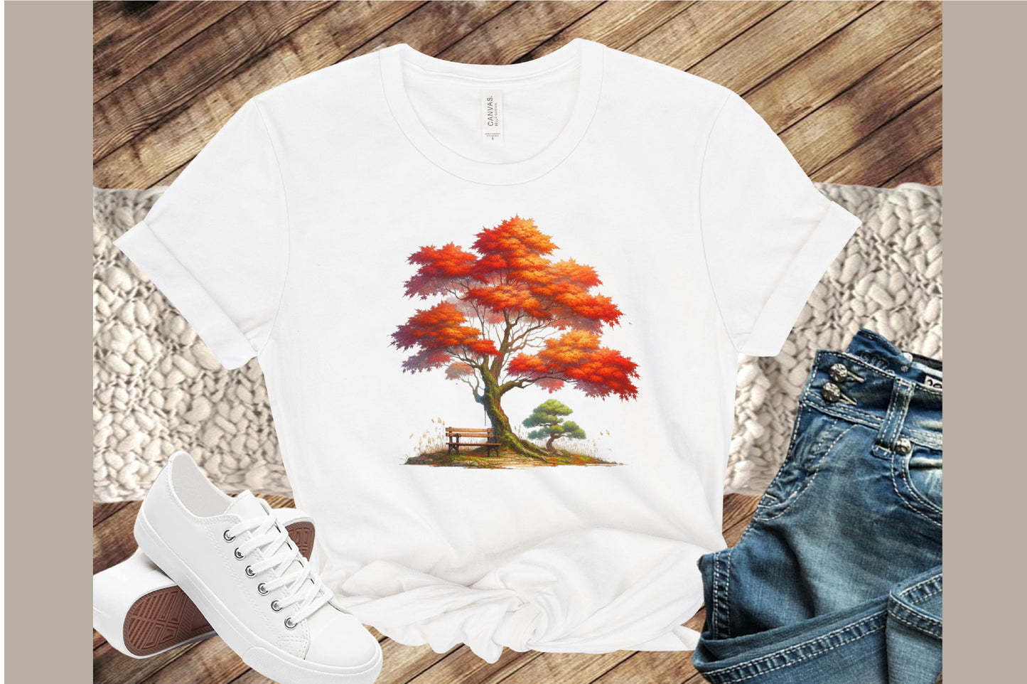 Autumn Maple Tree PNG Bundle Fall Tree Sublimation Clipart