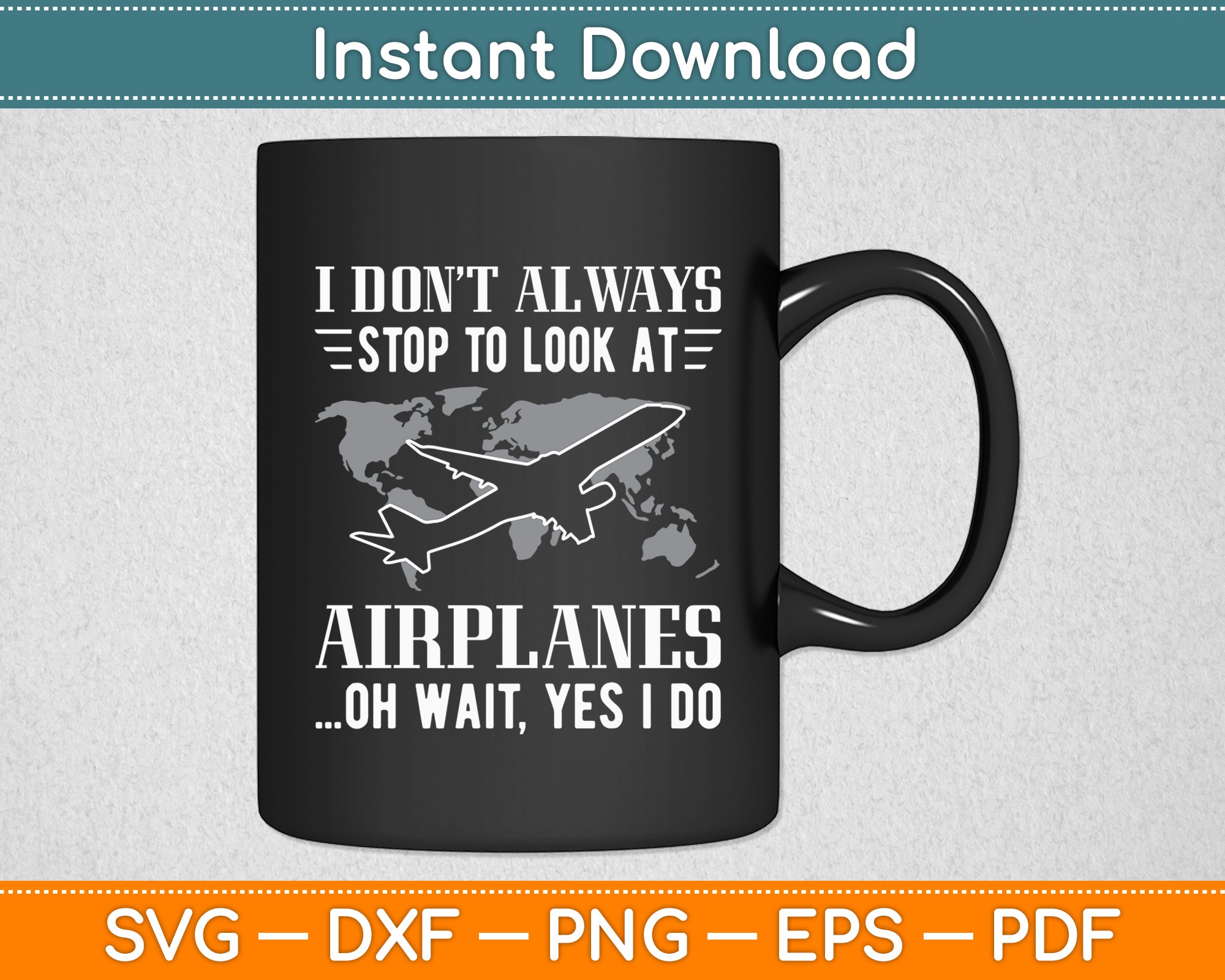 Look at Airplanes - Mug