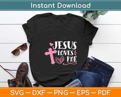 Awesome Religious Jesus's Love Jesus Loves Me Christian Svg Digital Cutting File