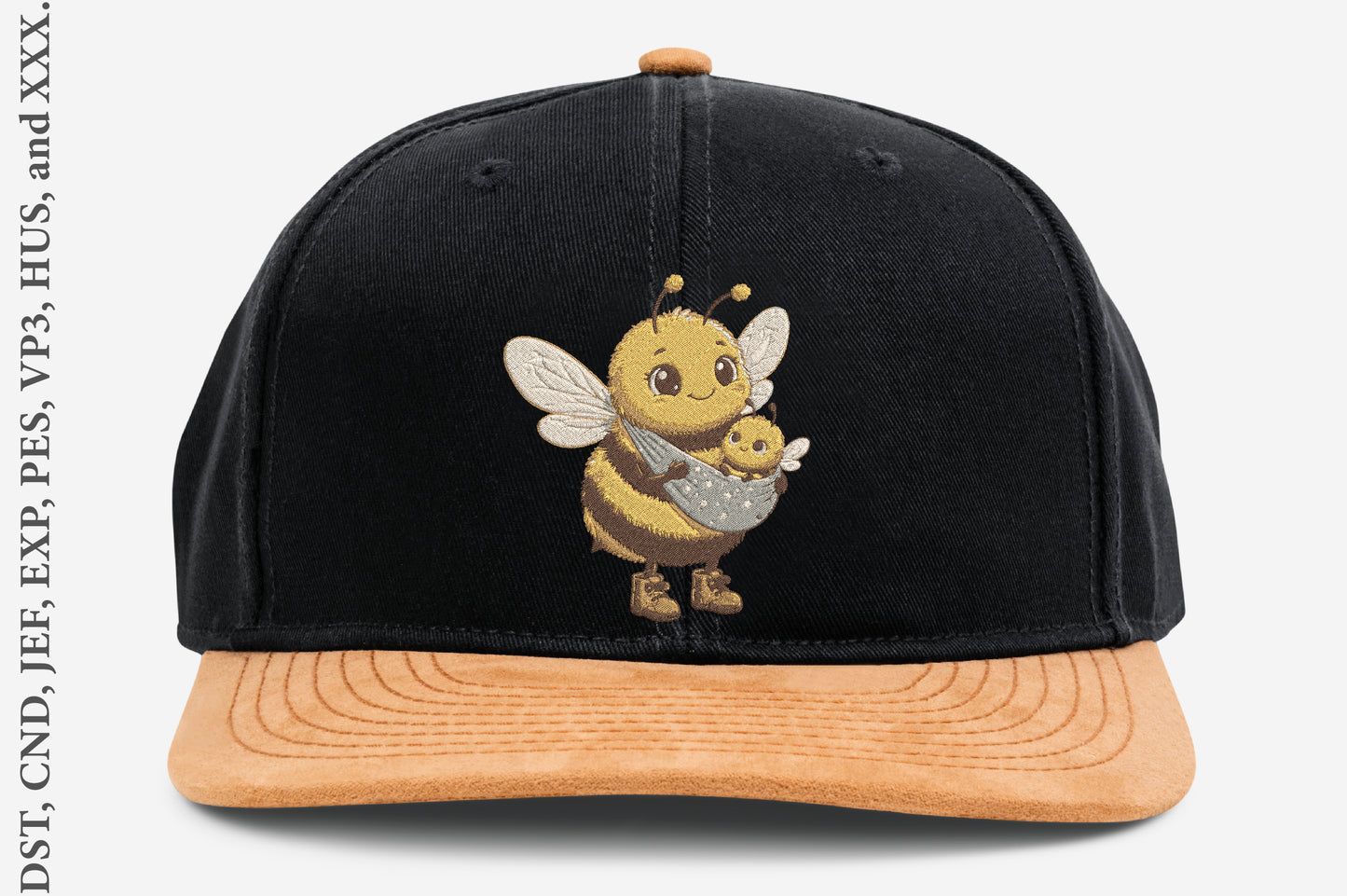 Baby Bee Embroidery Design – Cute Baby Honey Bee Machine Embroidery Pattern, Adorable Insect & Nature Embroidery Design