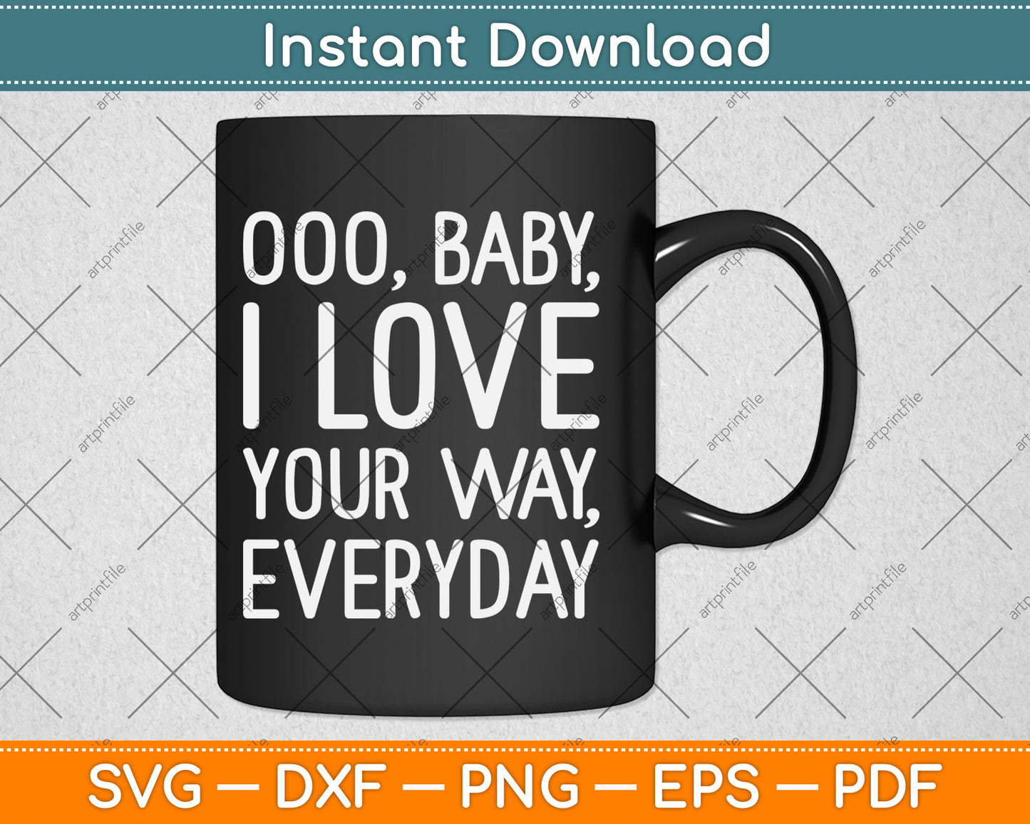 Baby, I Love Your Way By Peter Frampton Svg Digital Cutting File