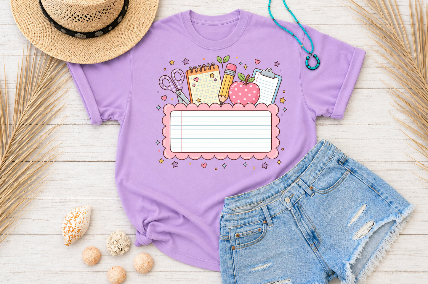 Back to School Monogram Sublimation PNG