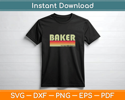 Humorous baker quote SVG digital download for T-shirts and aprons