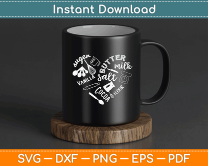 Pastry Chef Gift SVG Digital Download for Baking Lovers and Dessert Makers