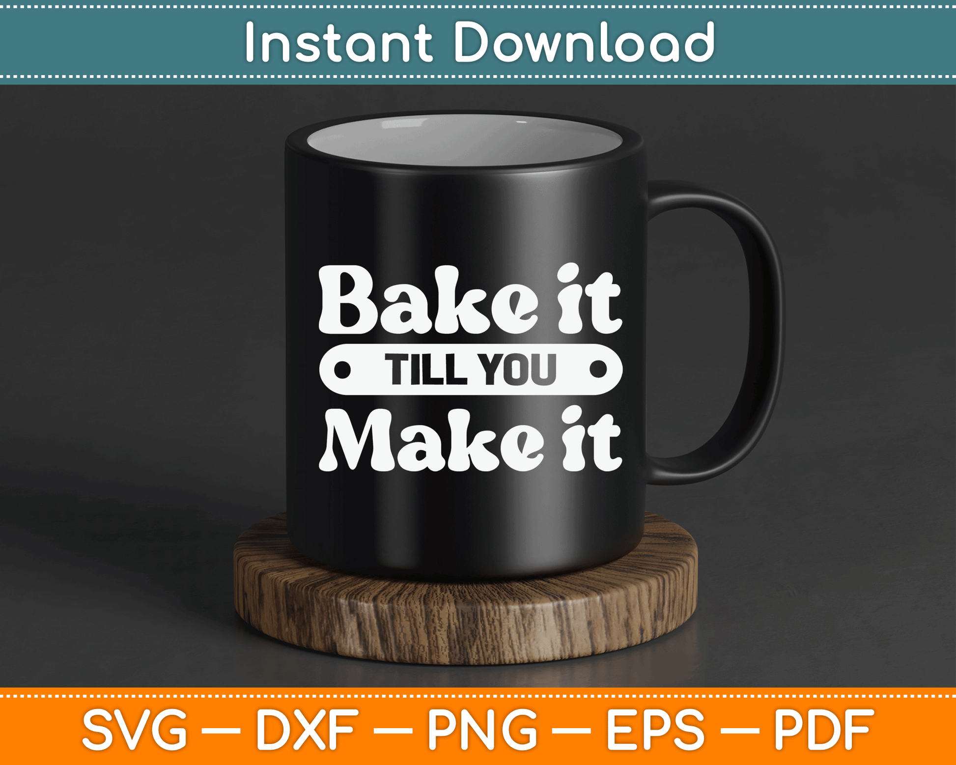 Funny Bread Baking SVG Cut File for Baker Gifts T Shirts and Bakery Decor