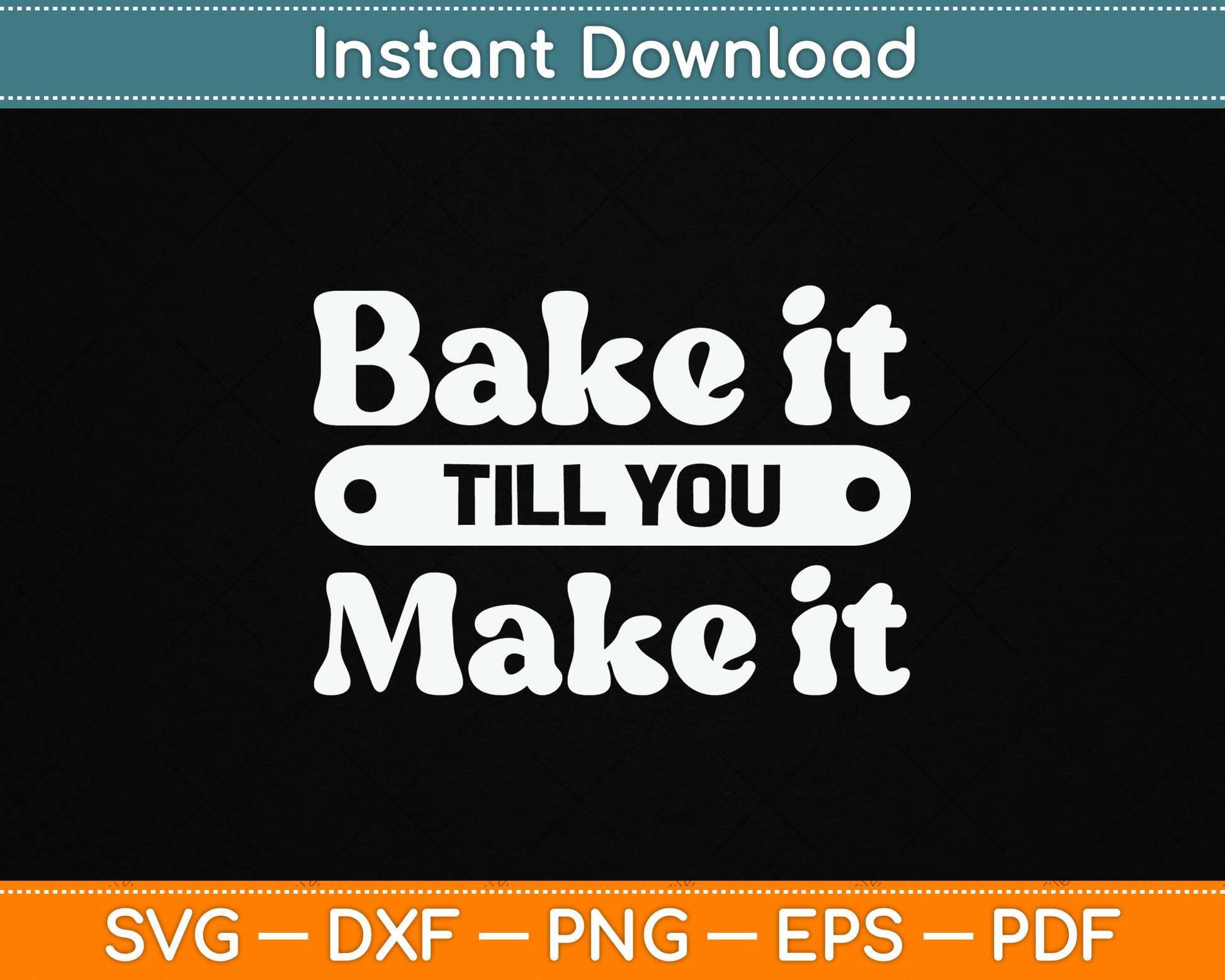 Funny Baker SVG Design for Baking Hobby Lovers and Homemade Bread Makers