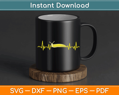 Banana Slug Yellow Banana Slug Lover SVG Digital Cutting File