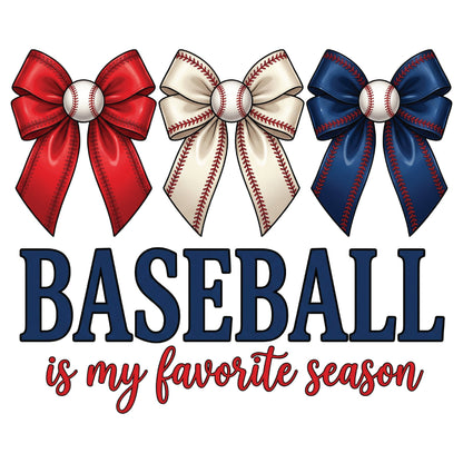 Baseball Is My Favorite Season PNG