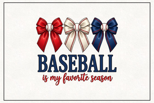 Baseball Is My Favorite Season PNG