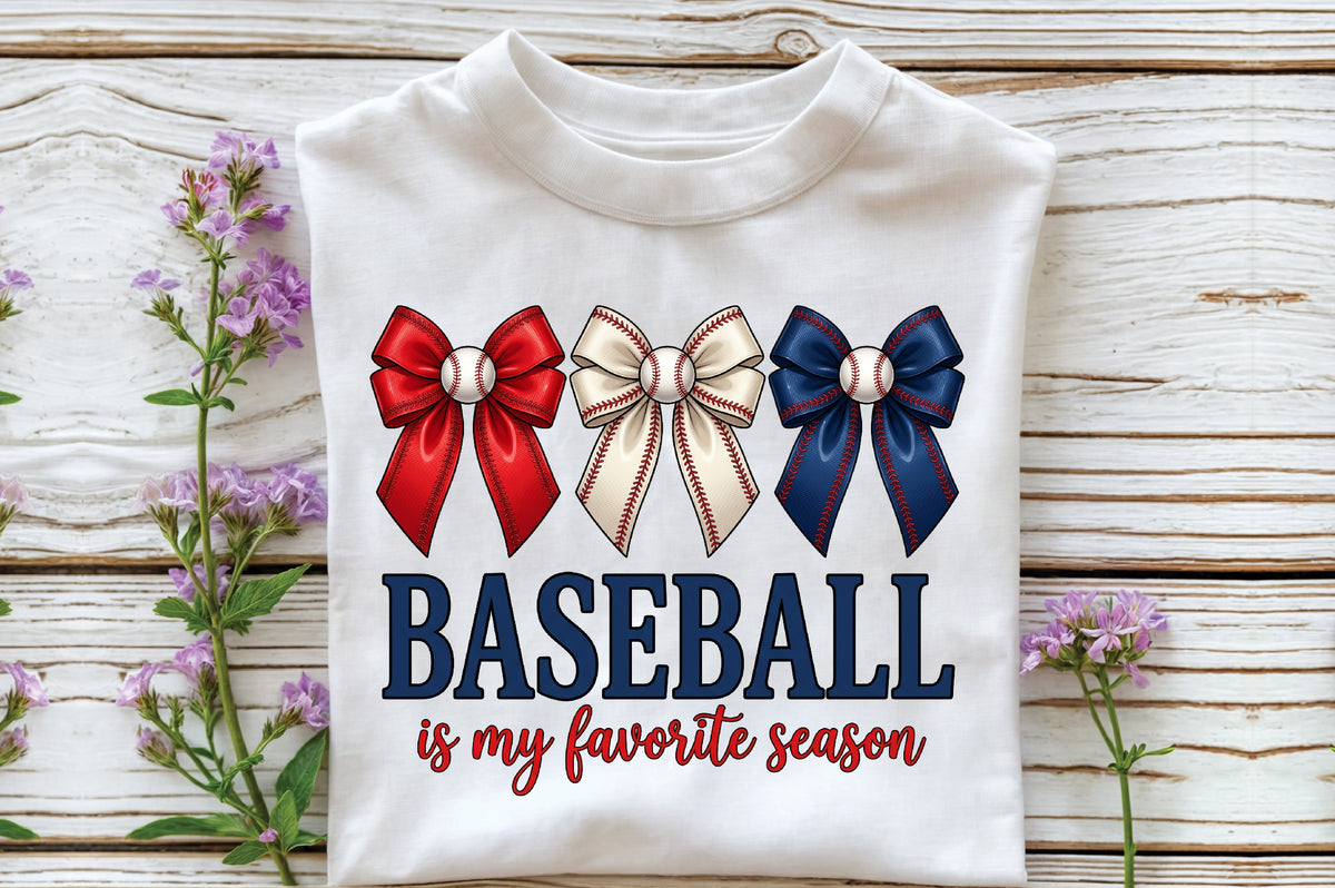 Baseball Is My Favorite Season PNG