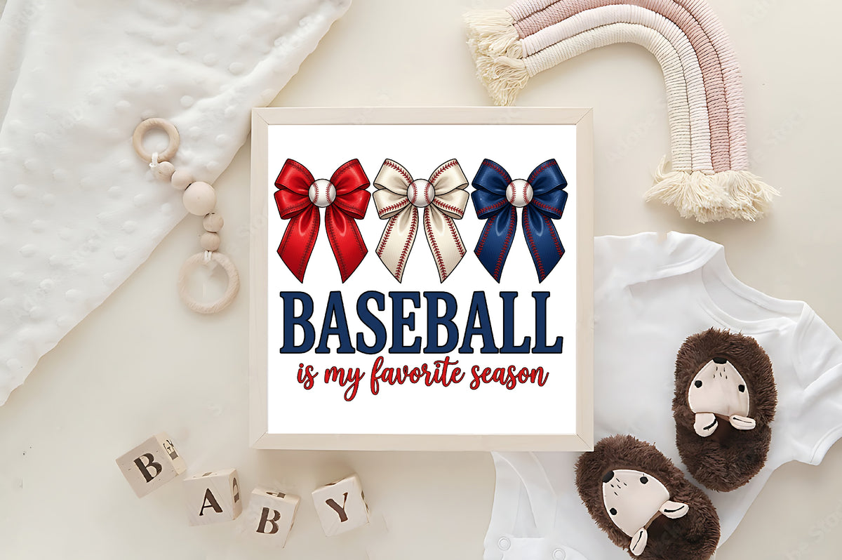 Baseball Is My Favorite Season PNG
