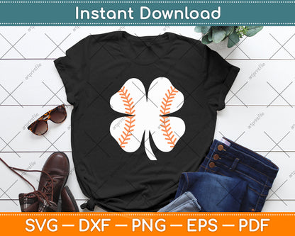 Baseball St. Patrick's Day American Flag Svg Digital Cutting File