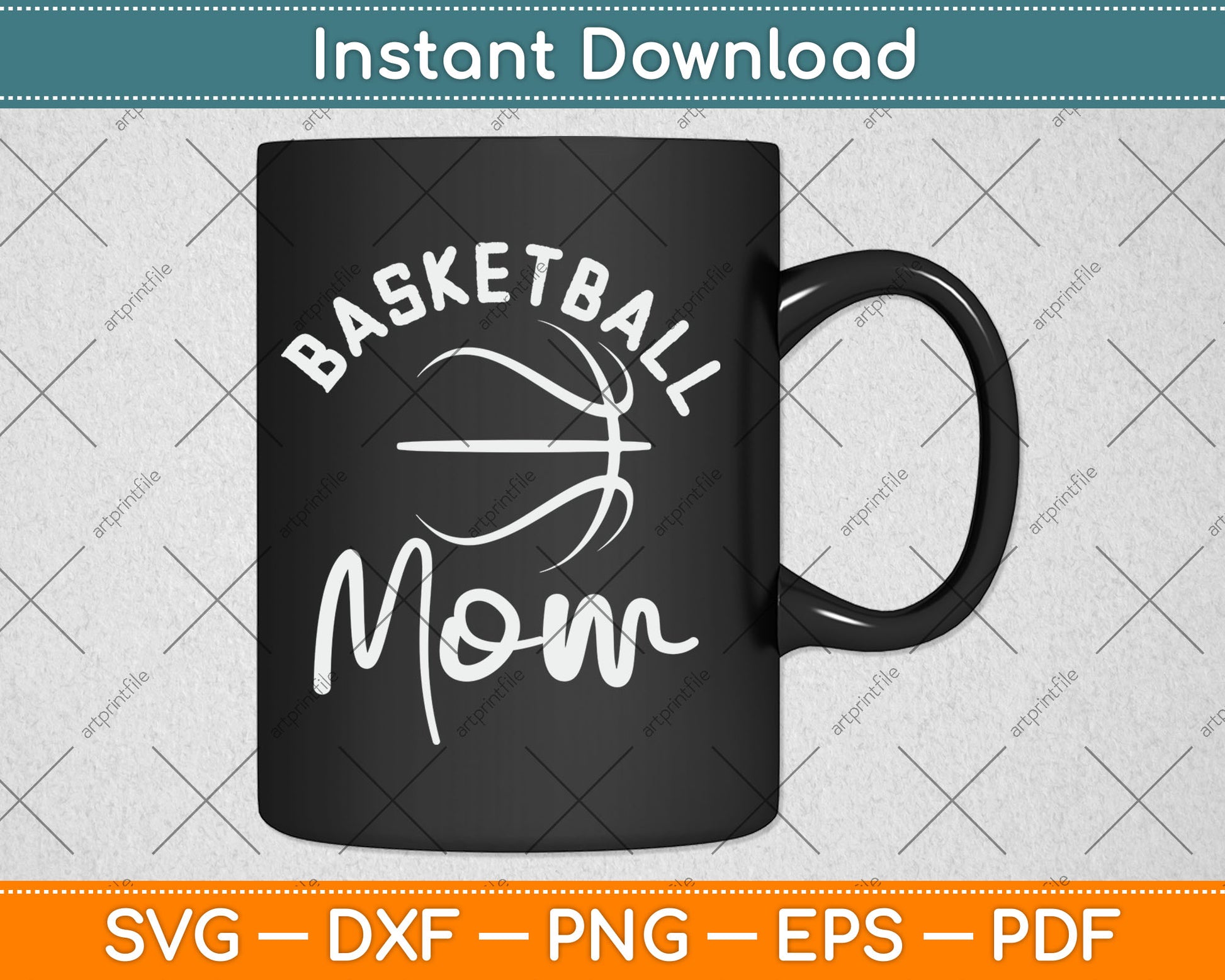 Basketball Mom Mothers Day Svg Digital Cutting File