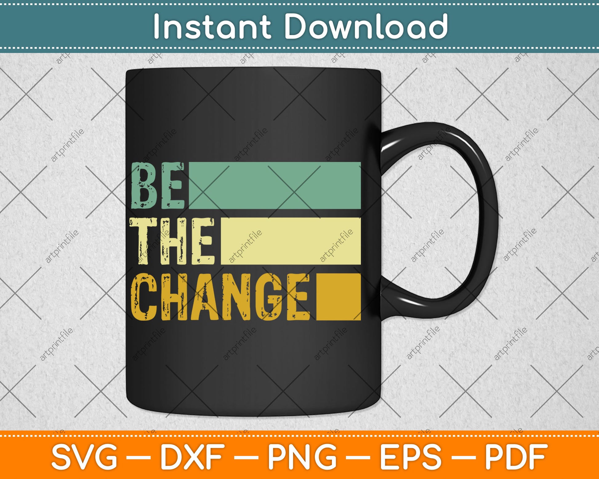 Be The Change Social Justice Equality Civil Rights Svg Digital Cutting File