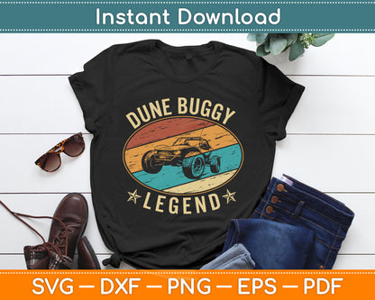 Beach Car Beach Buggy - Dune Buggy Legend Svg Digital Cutting File