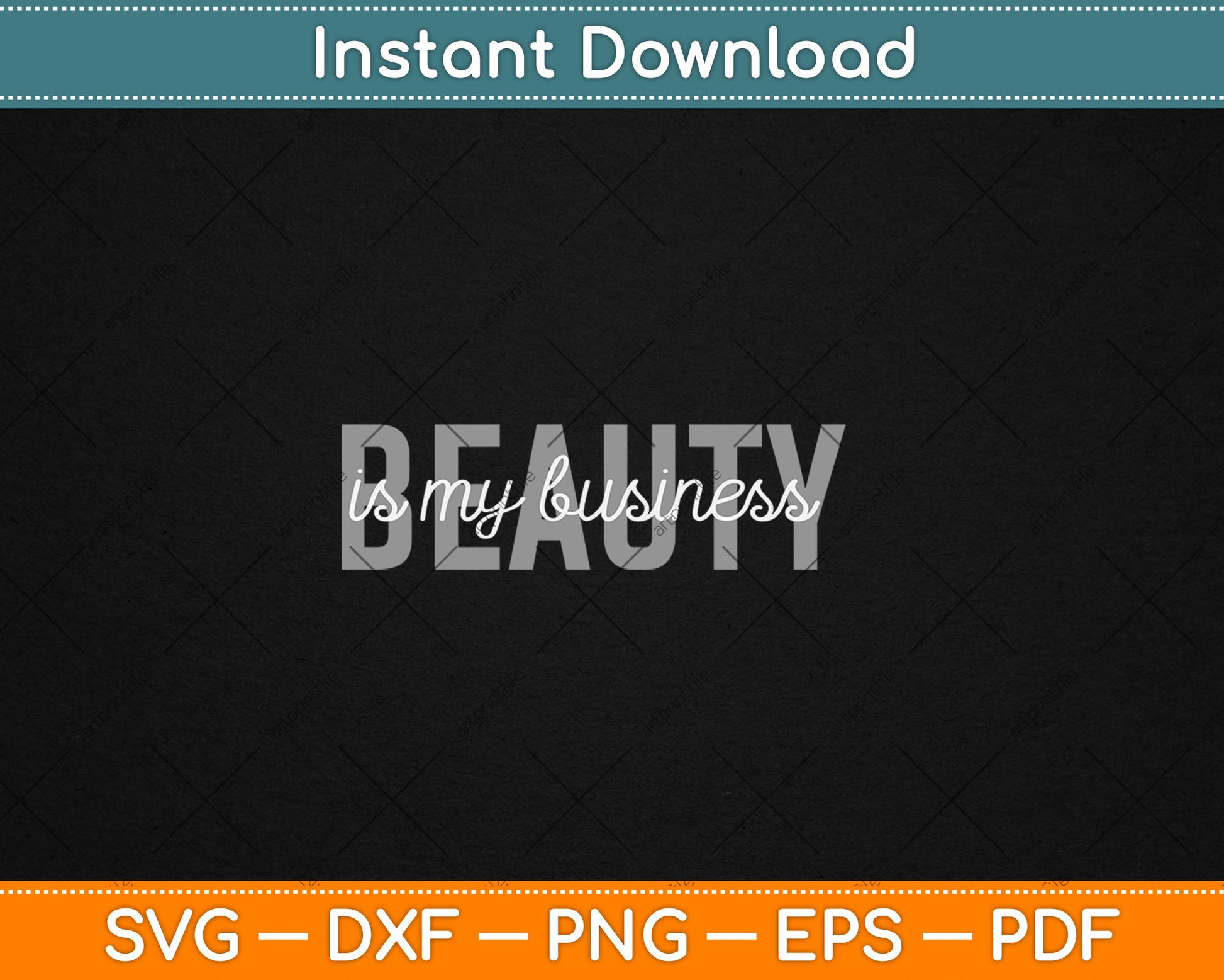 Beauty Is My Business Licensed Esthetician Skin Care Svg Digital Cutting File